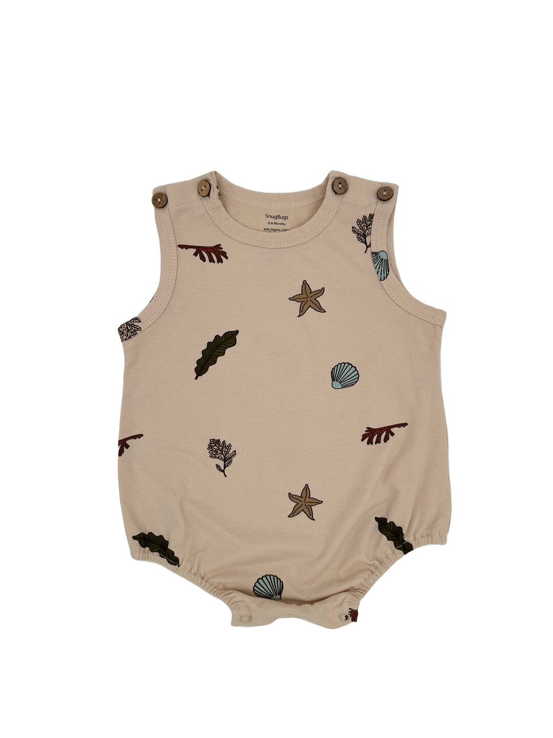 Organic Cotton Bubble Romper - Etsy | Etsy (US)