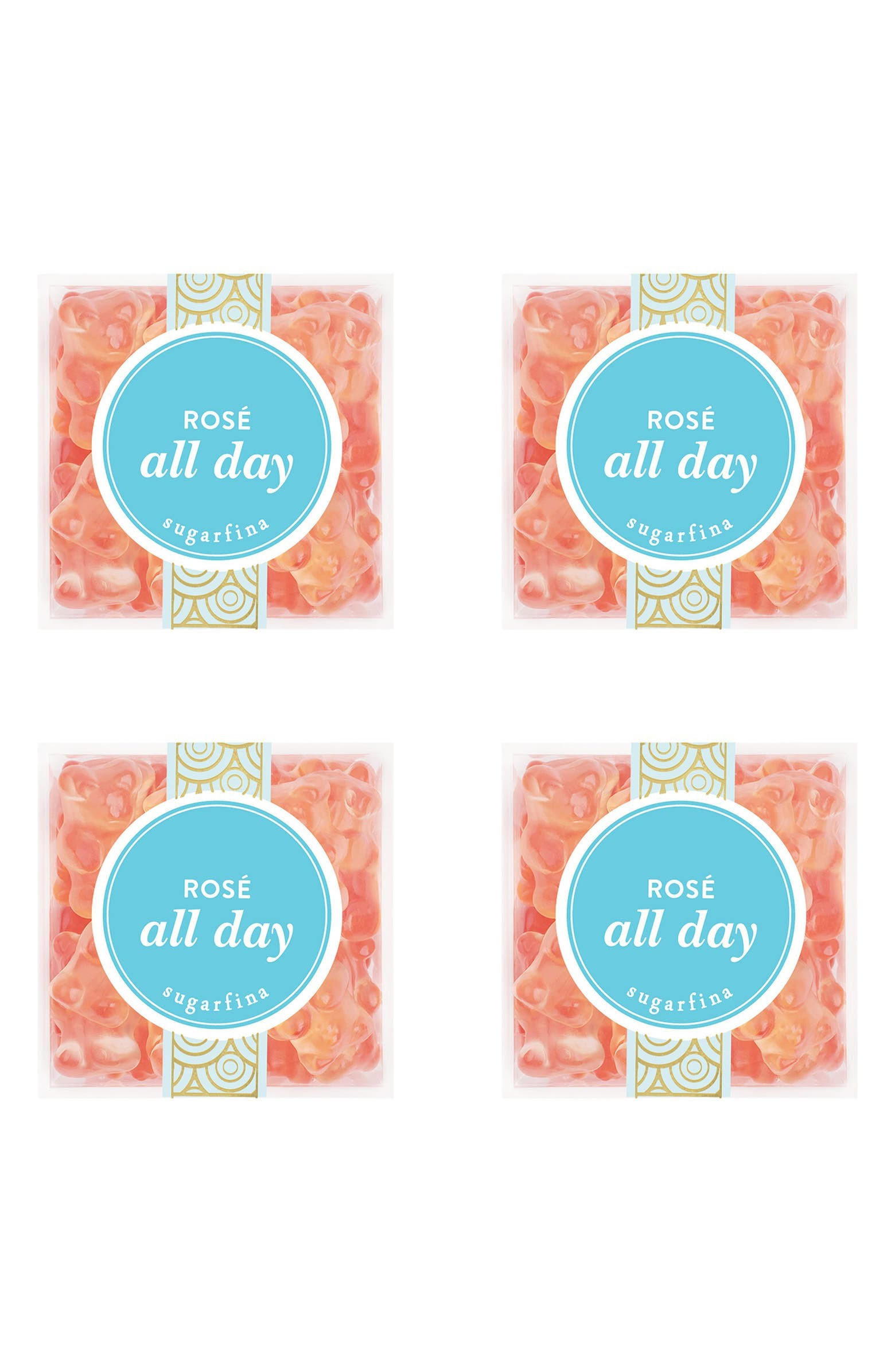 sugarfina Rosé All Day Bear Set of 4 Candy Cubes | Nordstrom | Nordstrom
