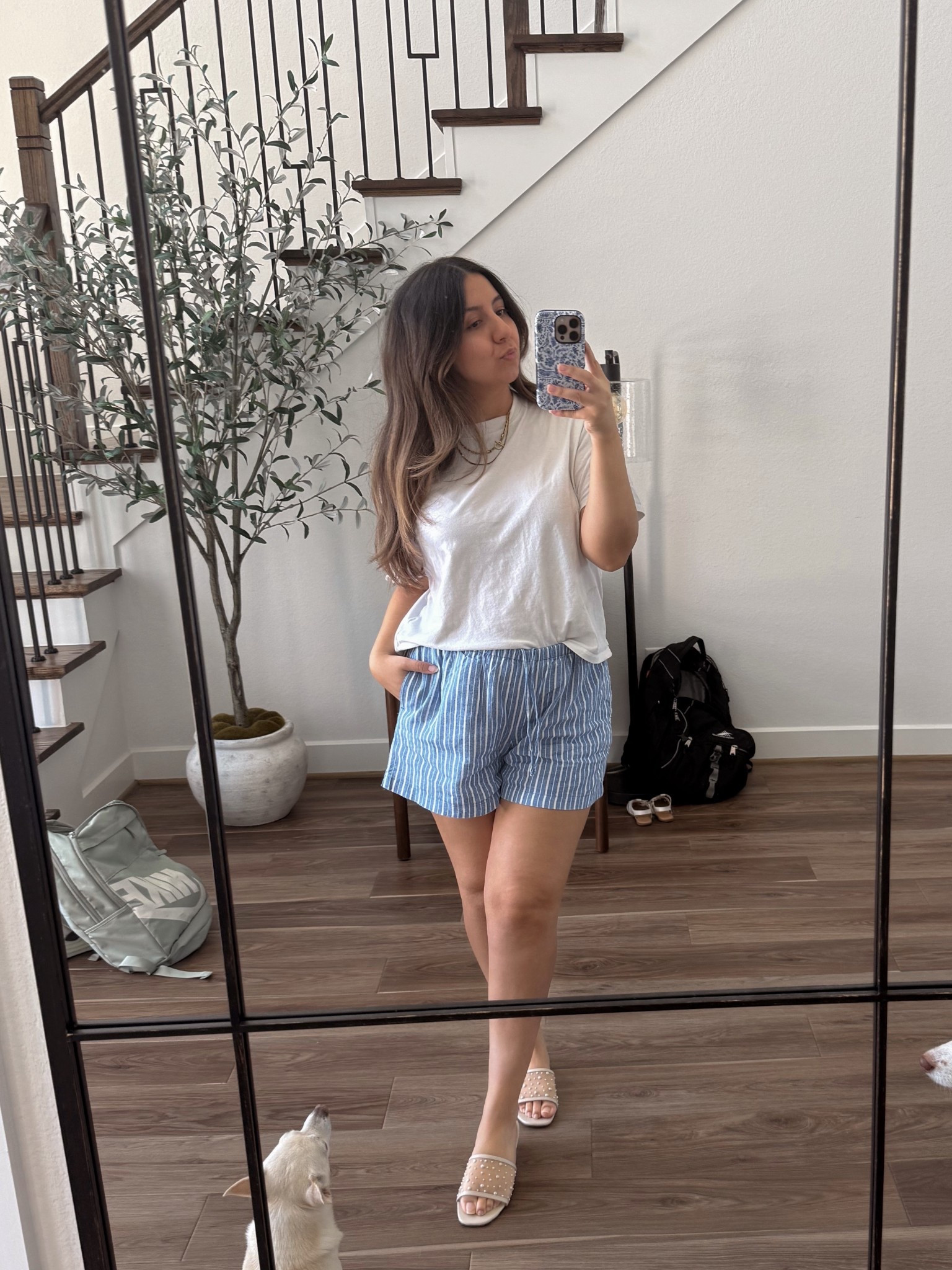 Comfy pregnancy outfit during second trimester ✨

Size Medium both top/bottom
Sandals: TTS - stick to your usual size 

#LTKFindsUnder50 #LTKBump #LTKShoeCrush