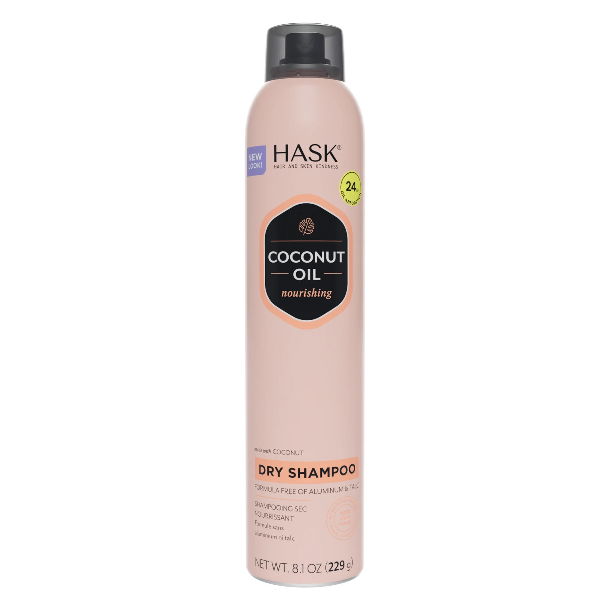 HASK Coconut Oil Nourishing Dry Shampoo, 8.1oz - Walmart.com | Walmart (US)