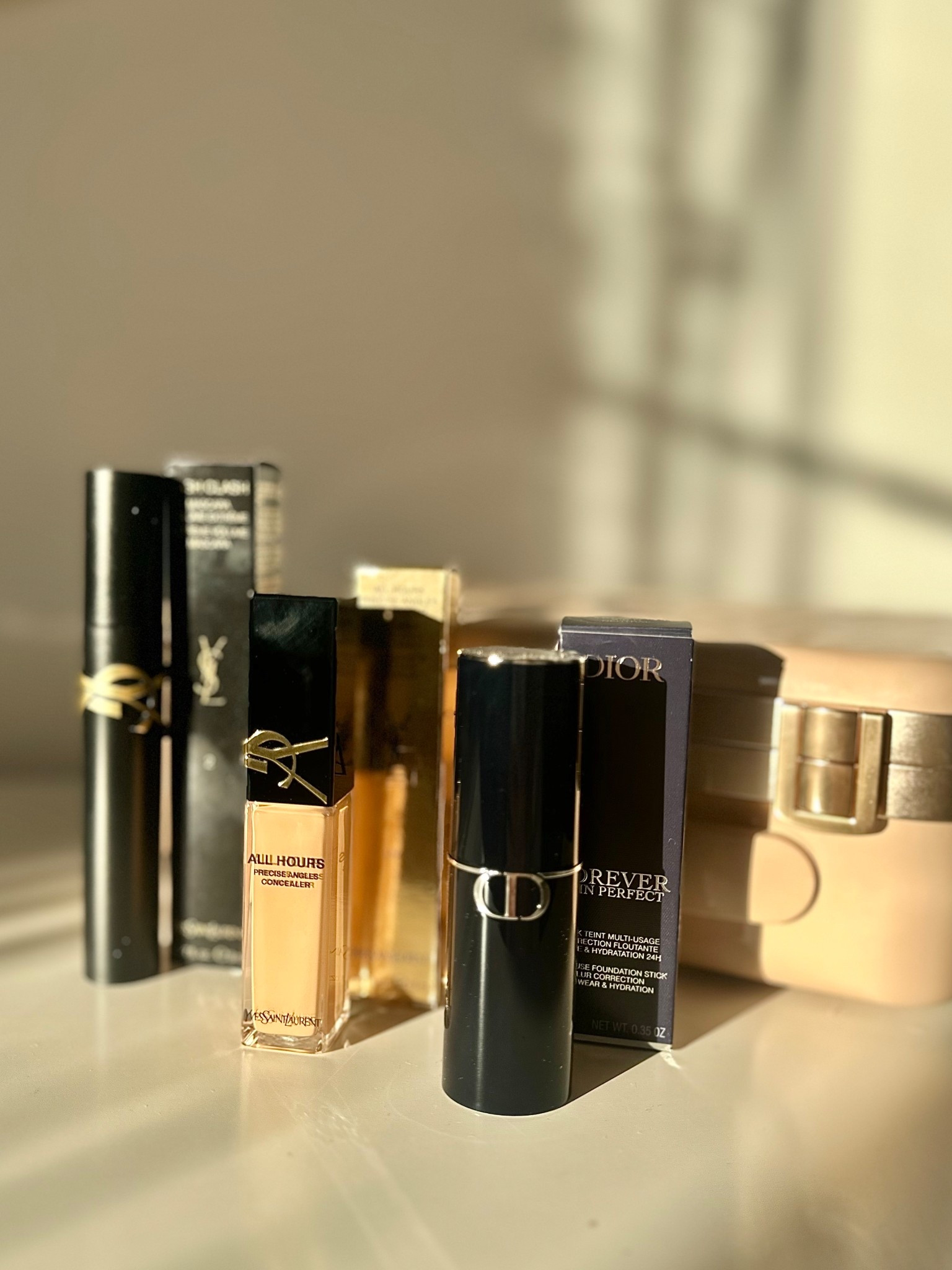 I’m absolutely loving these. 
YSL Mascara and Concealer, Dior foundation stick 

#LTKuk #LTKbeauty #LTKfestive