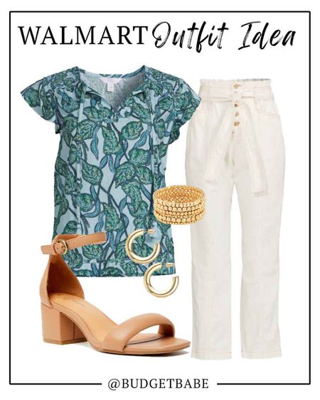 Walmart outfit idea for spring #walmartpartner #walmart #walmartfashion #IYWYK

#LTKunder50 #LTKstyletip