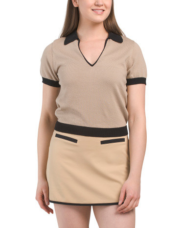 V-neck Polo Tee | TJ Maxx