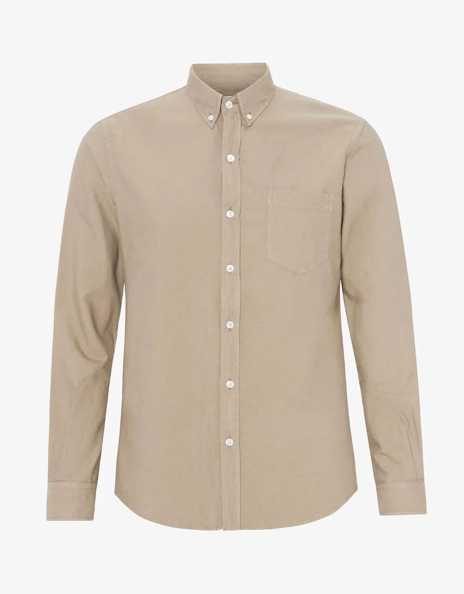 Organic Button Down Shirt - Oyster Grey | Colorful Standard