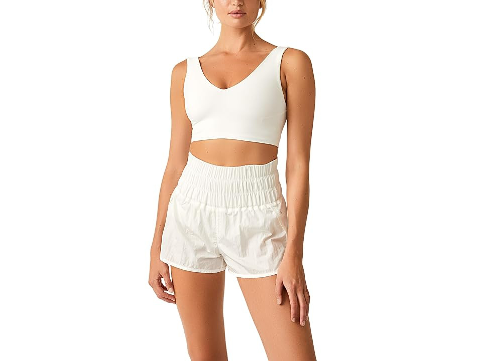 FP Movement Never Better Crop Cami Women's Workout White : LG (Women's 12), Elastane/Nylon | Zappos