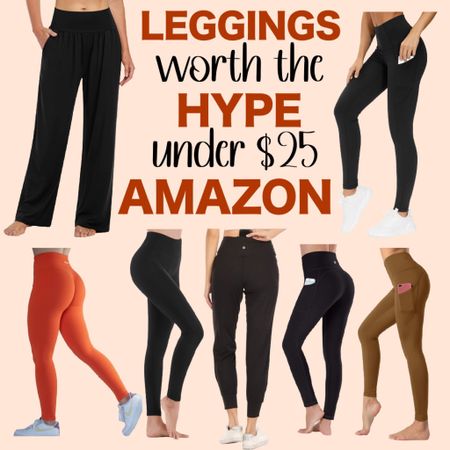 Amazon leggings worth the hype, Amazon dupes 

#LTKfit #LTKunder50 #LTKFind