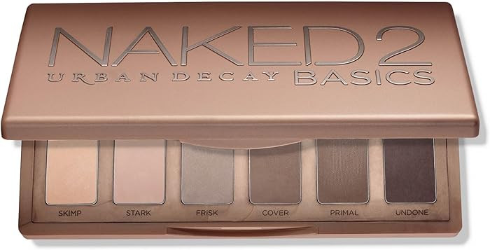 Urban Decay Naked 2 Basics Mini Eyeshadow Palette - 6 Matte Neutral Shadows, Long-lasting Wear, M... | Amazon (US)