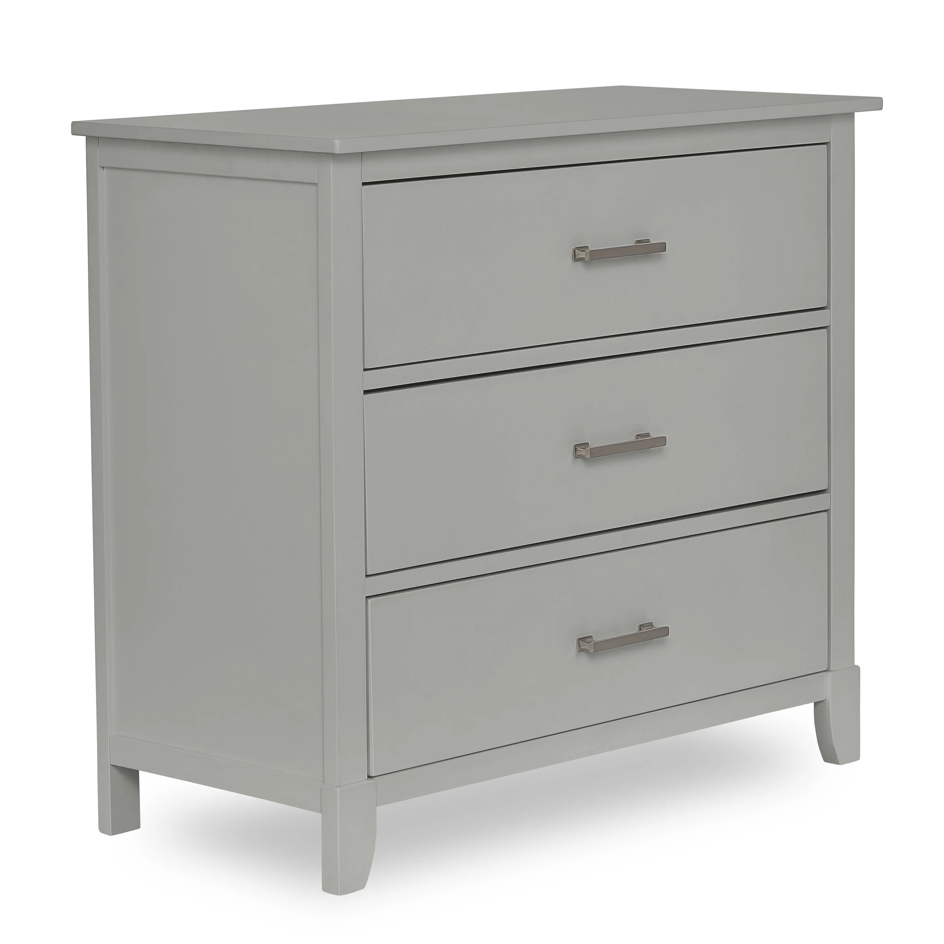 Dream on Me Universal 3 Drawers Chest in Silver Grey Pearl, Kids Bedroom Dresser, Three Drawers -... | Walmart (US)