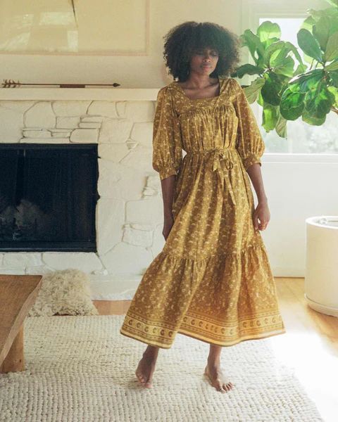 The Bianca Dress Petites | Goldenrod | Christy Dawn