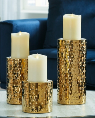 Marisa Candle Holder (Set of 3) | Ashley | Ashley Homestore