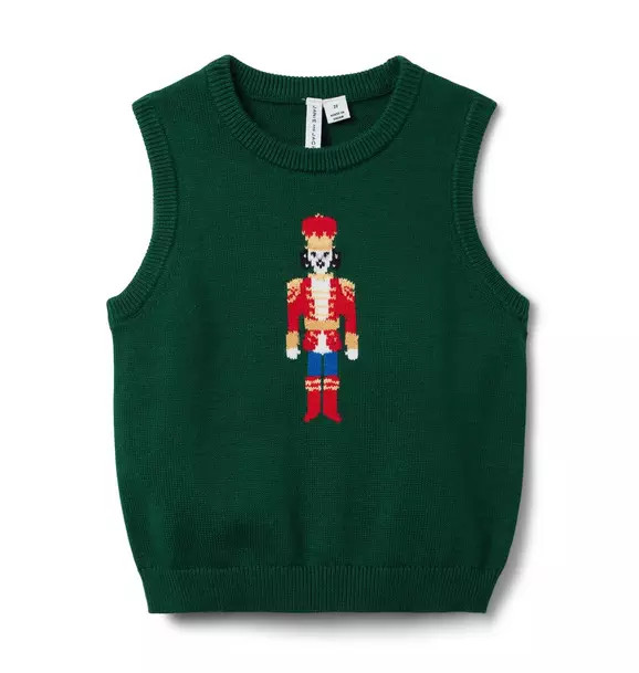 Nutcracker Dog Sweater Vest | Janie and Jack