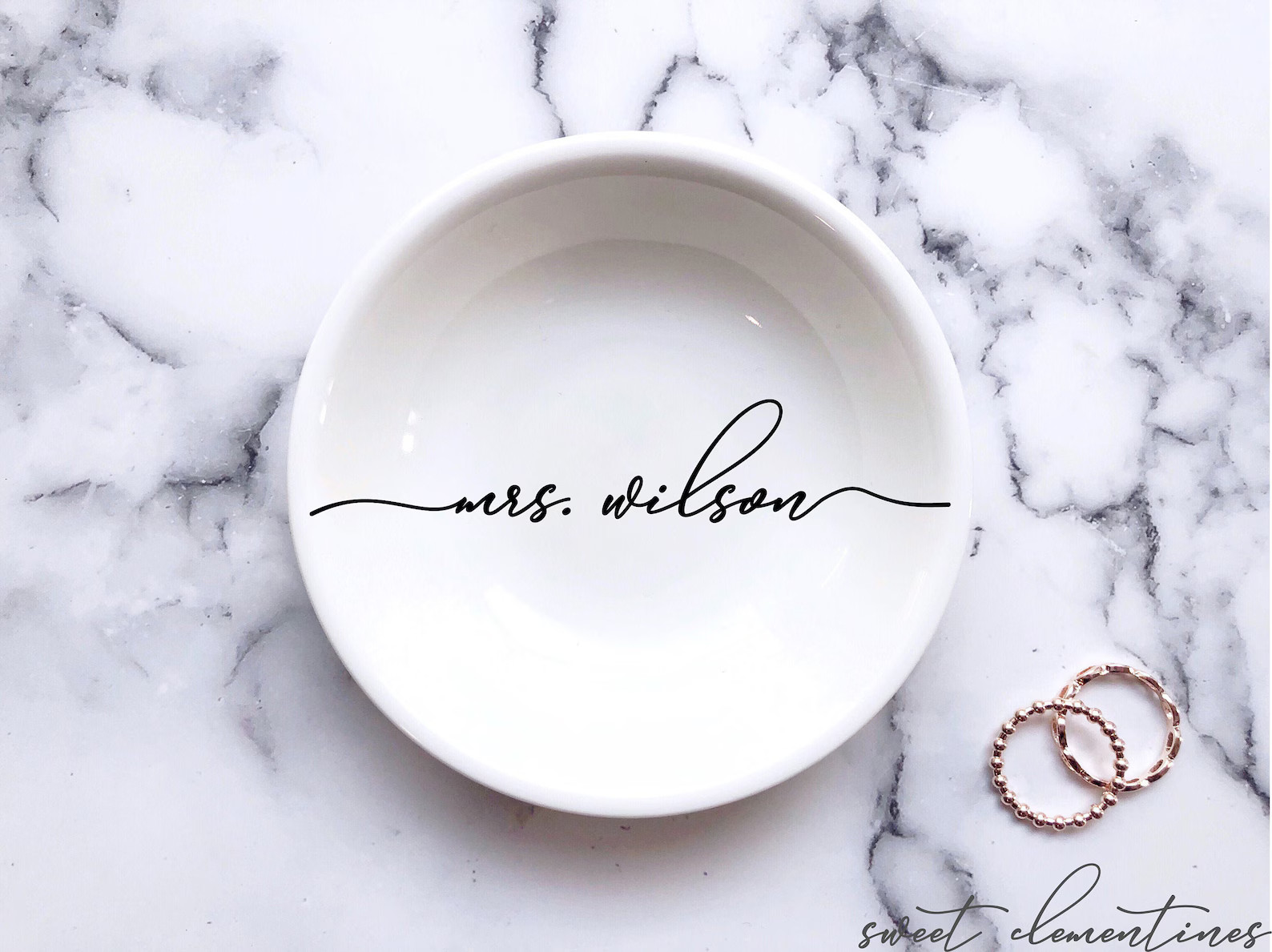 Engagement Ring Holder Dish Wedding Ring Dish Engagement Gift - Etsy | Etsy (US)