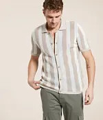 Striped Knit Shirt | Buckle