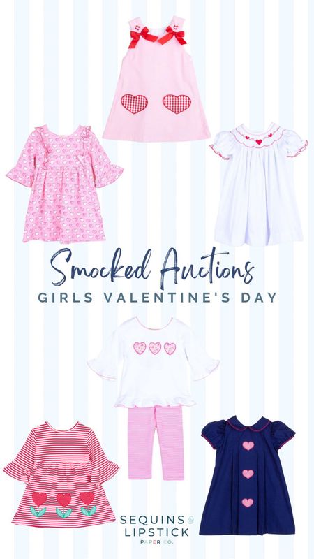 Smocked Auctions Valentine's finds for girls. So many cute looks for your little one! 

#LTKSeasonal #LTKstyletip #LTKFind