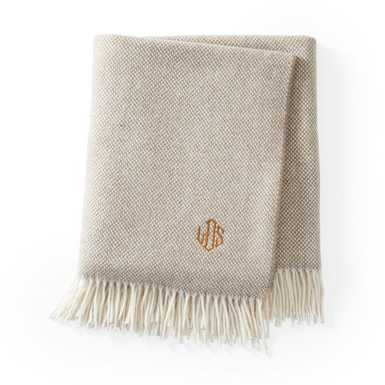 Italian Cashmere Throw | Mark and Graham