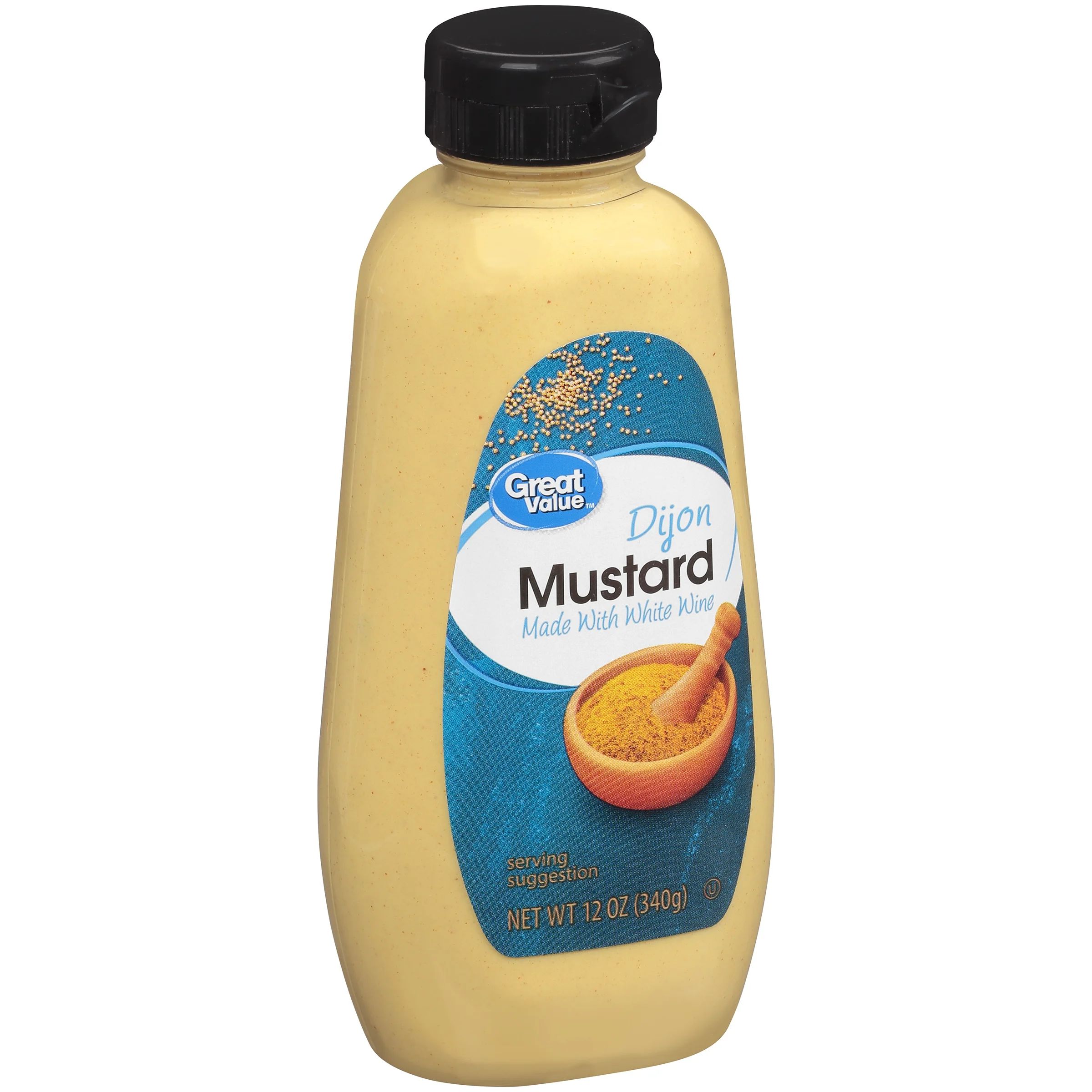 Great Value Dijon Mustard, 12 oz Squeeze Bottle | Walmart (US)