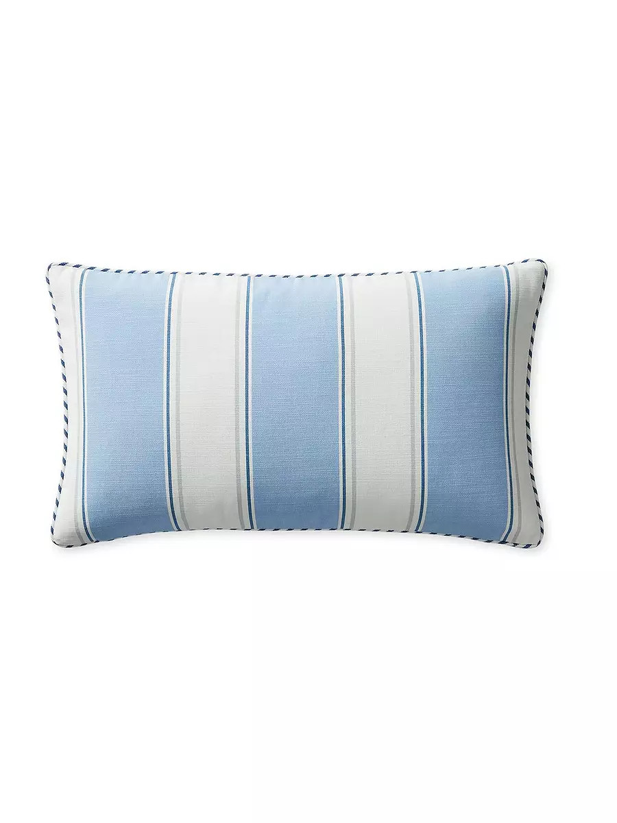 Perennials Port Stripe Outdoor Pillow Cover | Serena and Lily