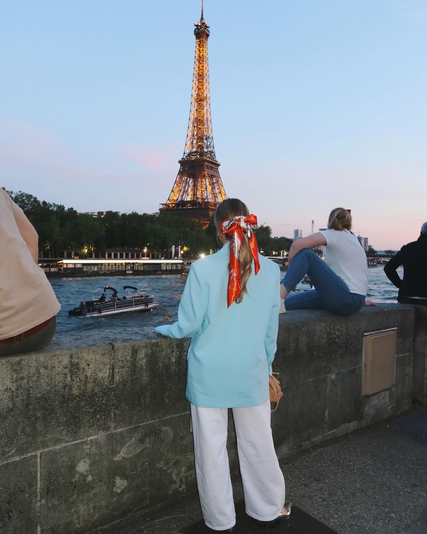 date night in Paris! 

Blazer is the Abercrombie Boyfriend Blazer but sold out - linked my favorite amazon dupe! I take a M for an oversized fit. Buy the silver heels!!!! If you’re on the edge just do it because they are now my most worn shoe! 

Purse is old Billini but linked a similar amazon dupe! I take this bag everywhere 

#LTKStyleTip #LTKTravel #LTKShoeCrush