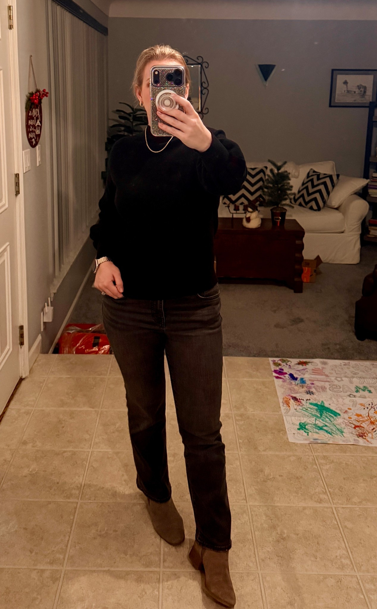 All black outfit for work (or any occasion) is instant class

#LTKmomlife #LTKootd