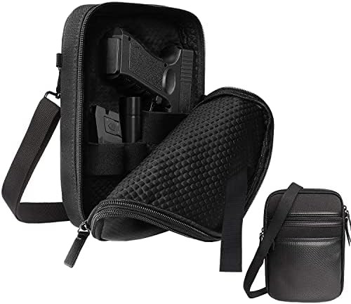 Lilcreek Concealed Carry Gun Pouch,Gun Cases for Pistols,Subcompact Handgun Shoulder Bag, Fanny Pack | Amazon (US)