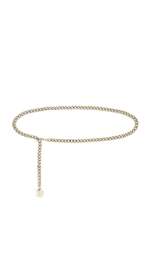 Lovestrength Everywhere Chain Belt in Metallic Silver. | Revolve Clothing (Global)