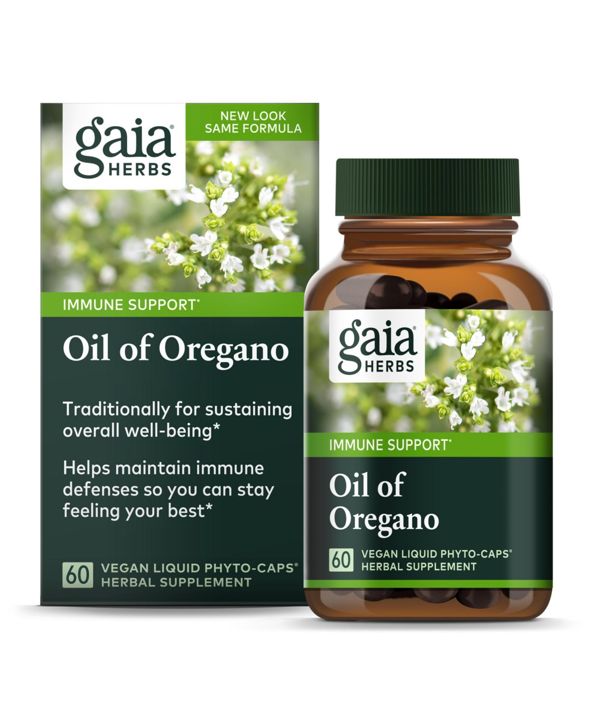 Gaia Herbs Oil of Oregano - Immune and Antioxidant Support Supplement to Help Sustain Overall Well-Being - With Oregano Oil, Carvacrol, and Thymol - 6 | Macy's