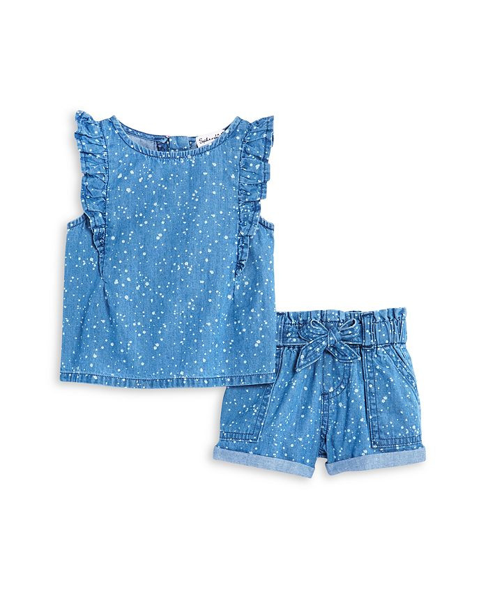 Girls' Splatter Bleach Top & Shorts Set - Baby | Bloomingdale's (US)