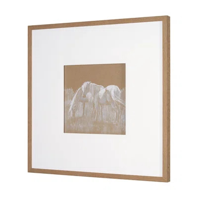 Markevus I Horses By Studio A Framed Art Print Matted Under Glass | Wayfair North America