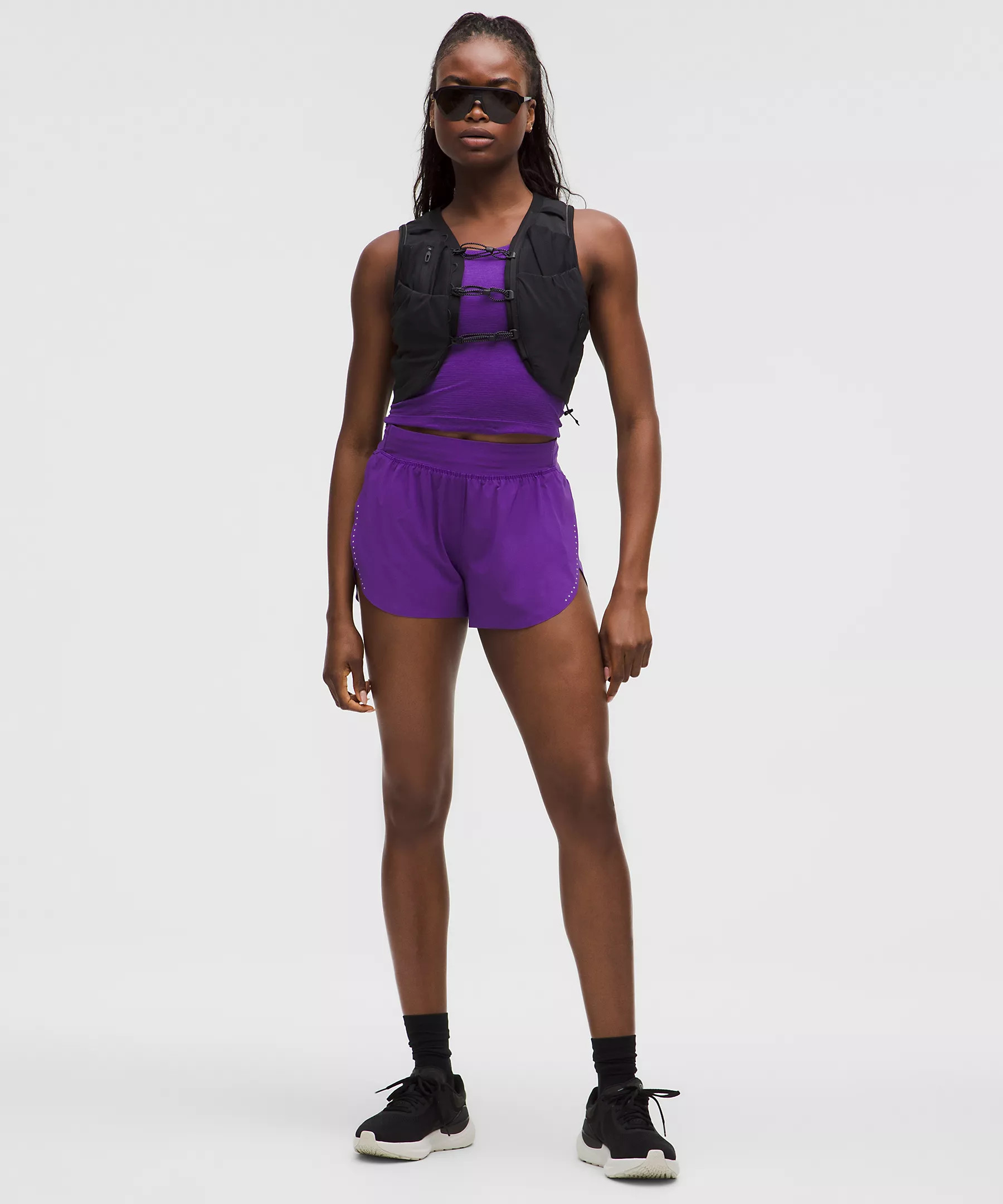 Fast and Free High-Rise Classic-Fit Split Short 3" | Lululemon (US)