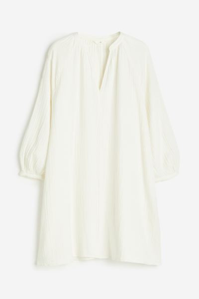 Tunikakleid aus Doppelgewebe | H&M (DE, AT, CH, NL, FI)