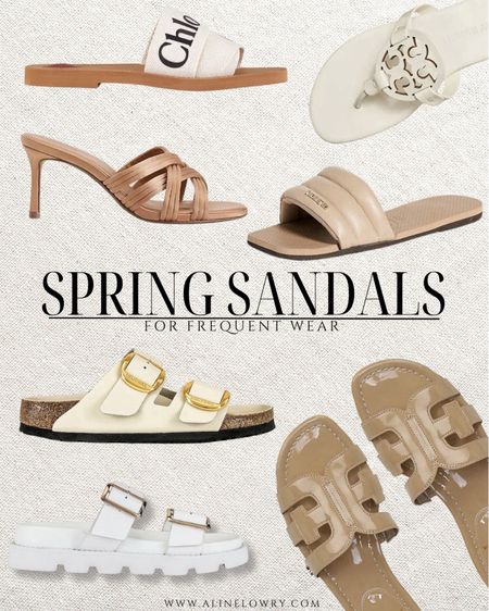 My Top picks for spring and summer sandals, for frequent wear. 
All neutral spring sandals 



#LTKstyletip #LTKshoecrush #LTKSeasonal