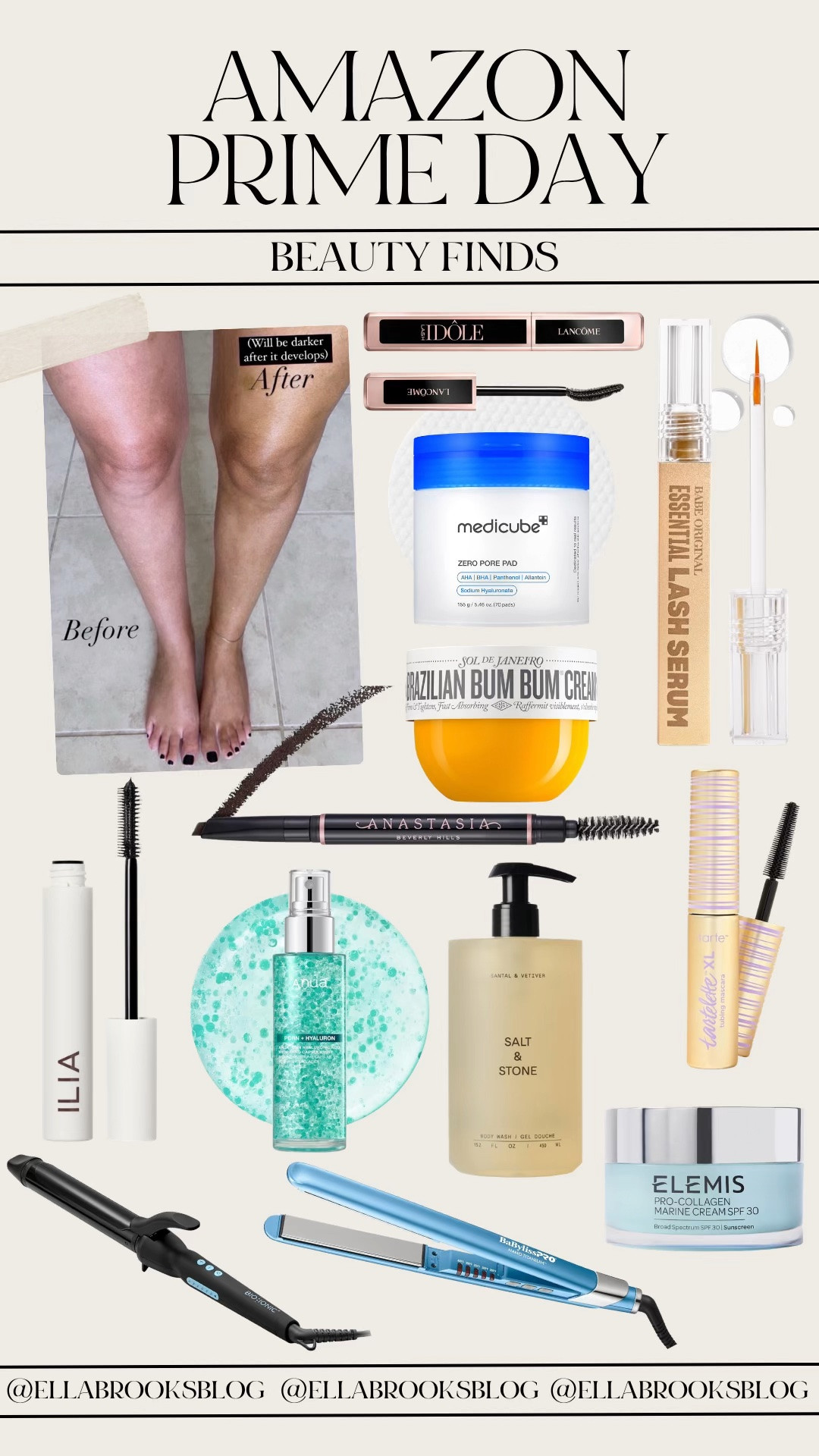 Amazon prime day beauty finds 

Amazon beauty, hair styling tools, Amazon makeup, brow gel, body cream, Korean beauty