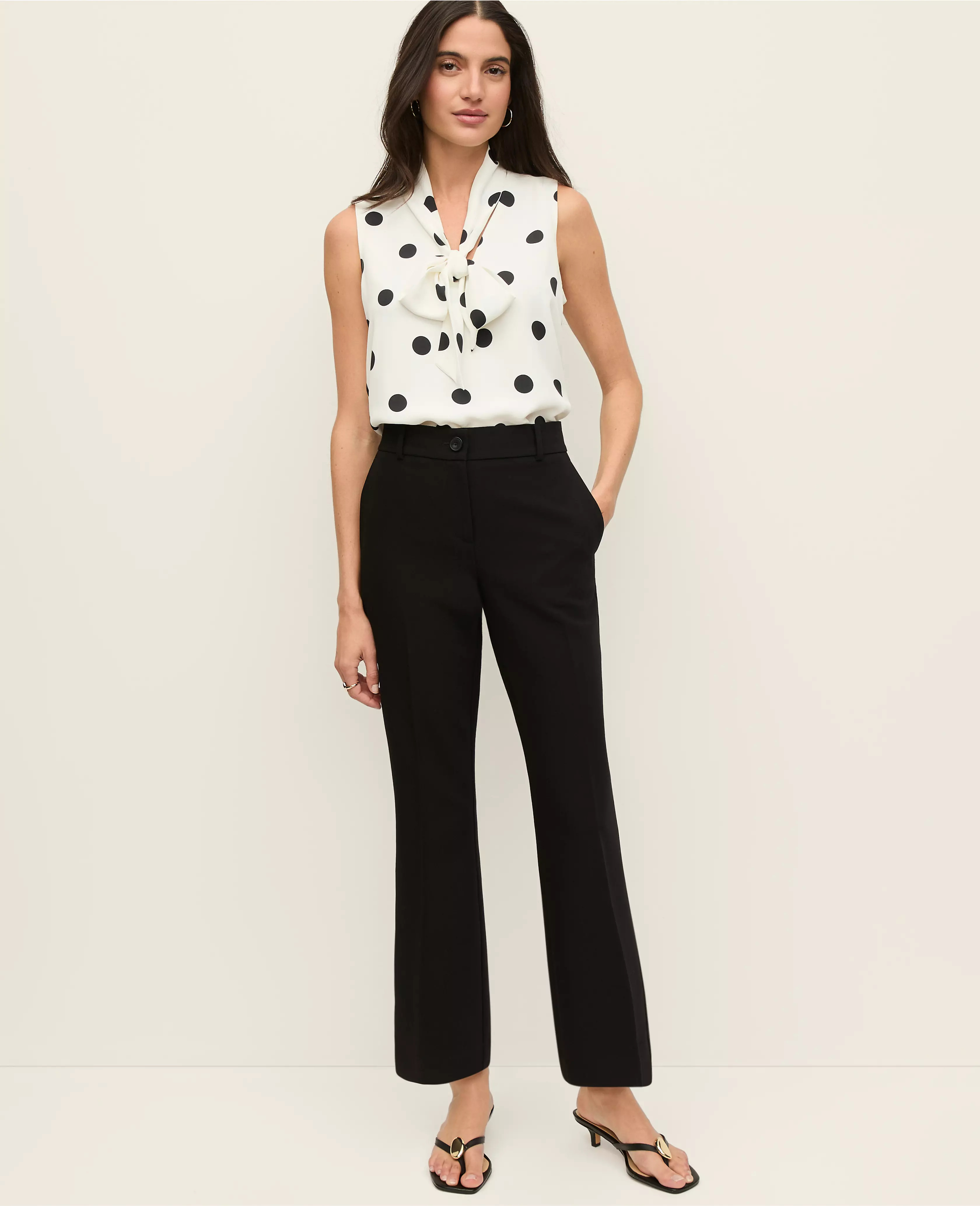 The Petite Jayne Crop Trouser | Ann Taylor