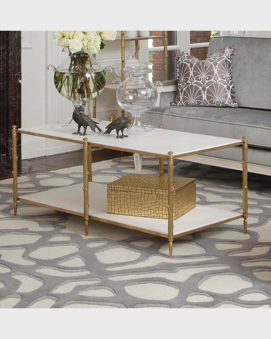 Arbor Marble Coffee Table | Neiman Marcus