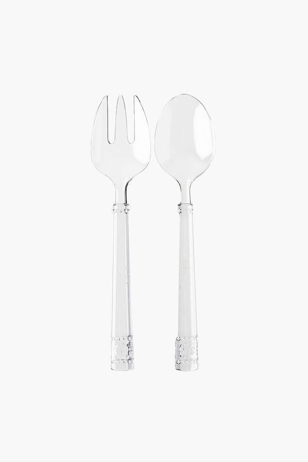 Isabella Acrylic Salad Servers | Tuckernuck (US)