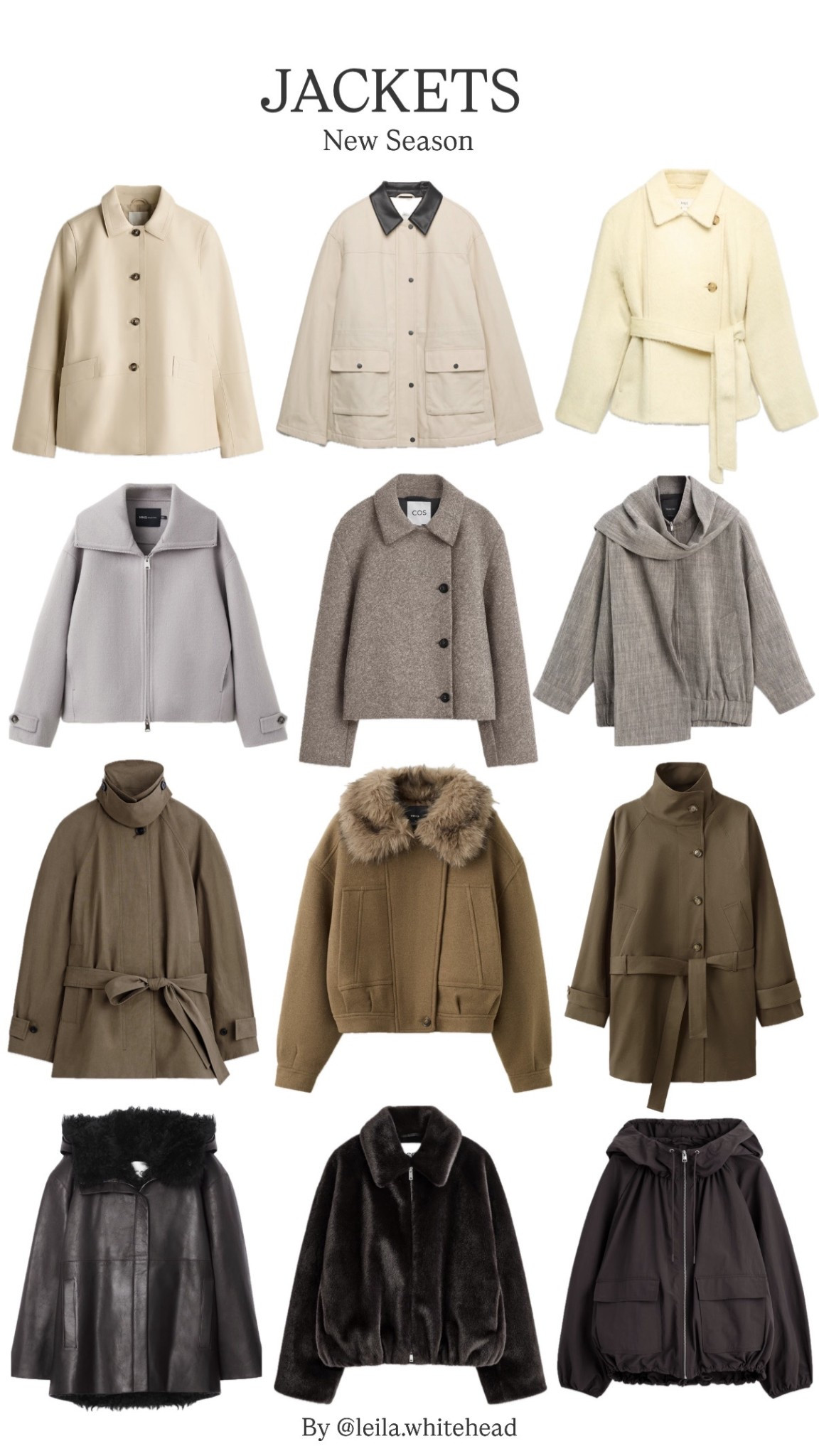 So many great jackets available on the High Street right now - ranging from parkas to wool blazers, bombers and trenches - I’ve rounded up the best styles out there right now!

#LTKeurope #LTKwinter #LTKuk