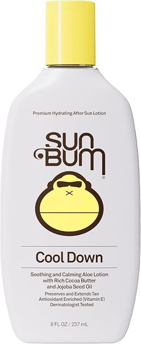 Sun Bum Cool Down Aloe Vera Lotion - Vegan After Sun Care with Cocoa Butter to Soothe and Hydrate... | Amazon (US)