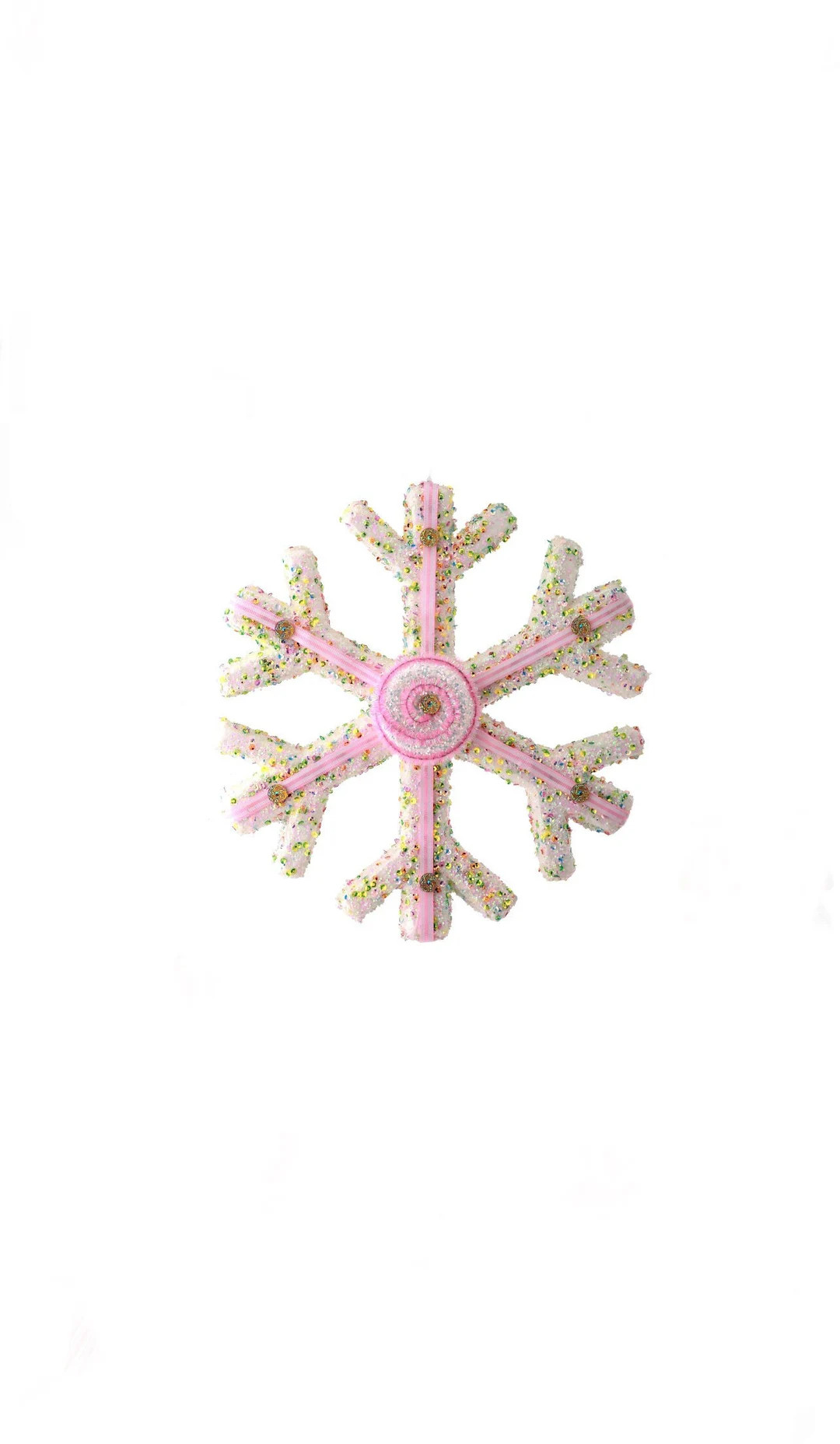 Candy Sprinkles XL Snowflake 10 In - Etsy | Etsy (US)