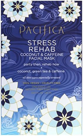 Pacifica Stress Rehab & Caffeine Facial Mask, White Coconut | Amazon (US)