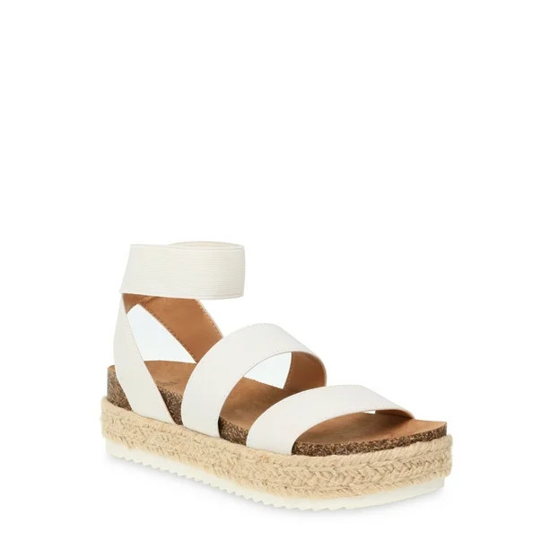 Time and Tru Women's Flatform Sandals | Walmart (US)