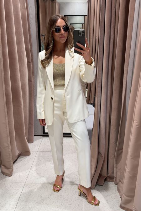 Ivory suit outfit- how gorgeous would this be for a special occasion or even a hen?! 😍🕊️👰🏼‍♀️

#LTKSeasonal #LTKstyletip #LTKwedding