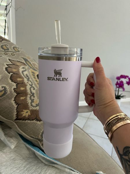 This Stanley 40oz tumbler accessory is a must! The silicone base protects the surfaces you set your Stanley on and it also prevents scratching of the tumbler.

#LTKhome #LTKFitness #LTKU