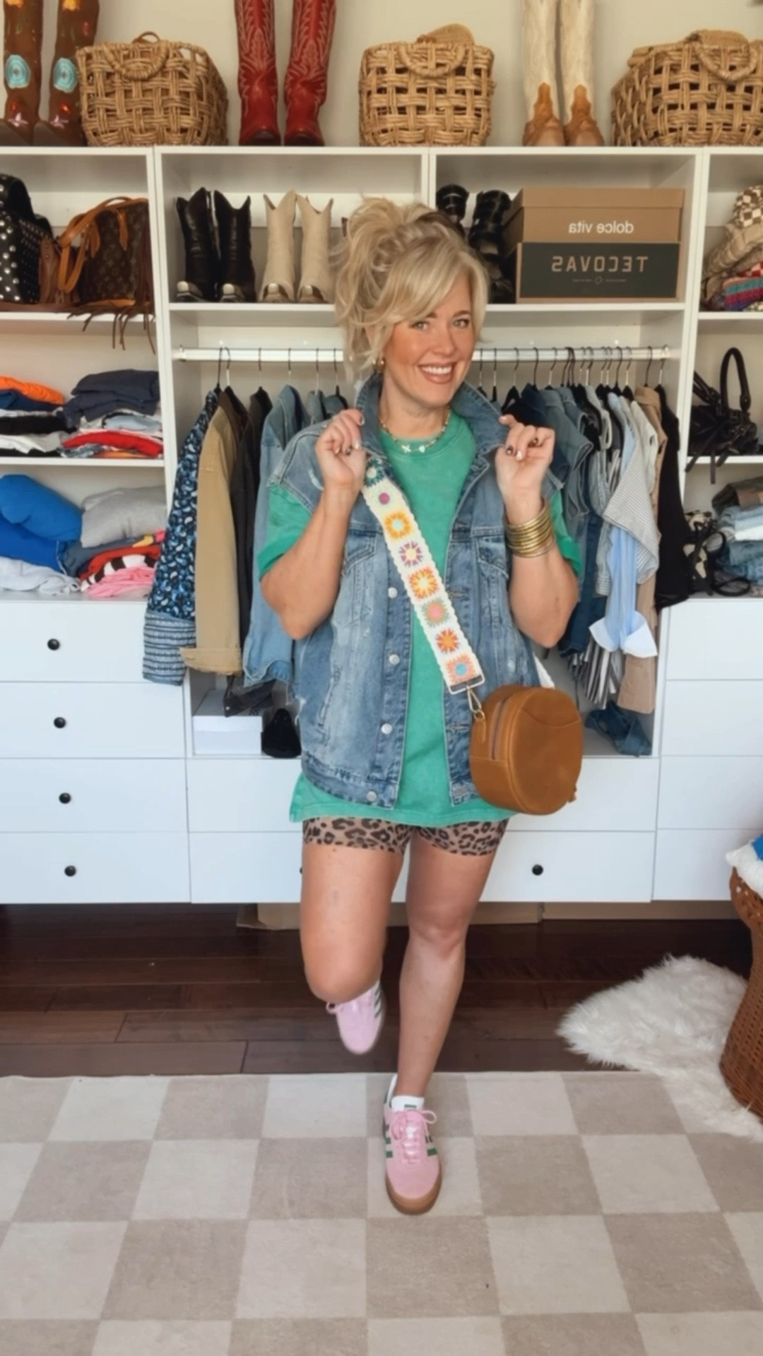 Over 40 Cool Mom Fit ✨
Men’s 3 pack of tees - L
Bike shorts - M
Sneaks - sized down 
Denim vest - M (was a jacket & cut the sleeves) 


#LTKFindsUnder50 #LTKWatchNow #LTKOver40