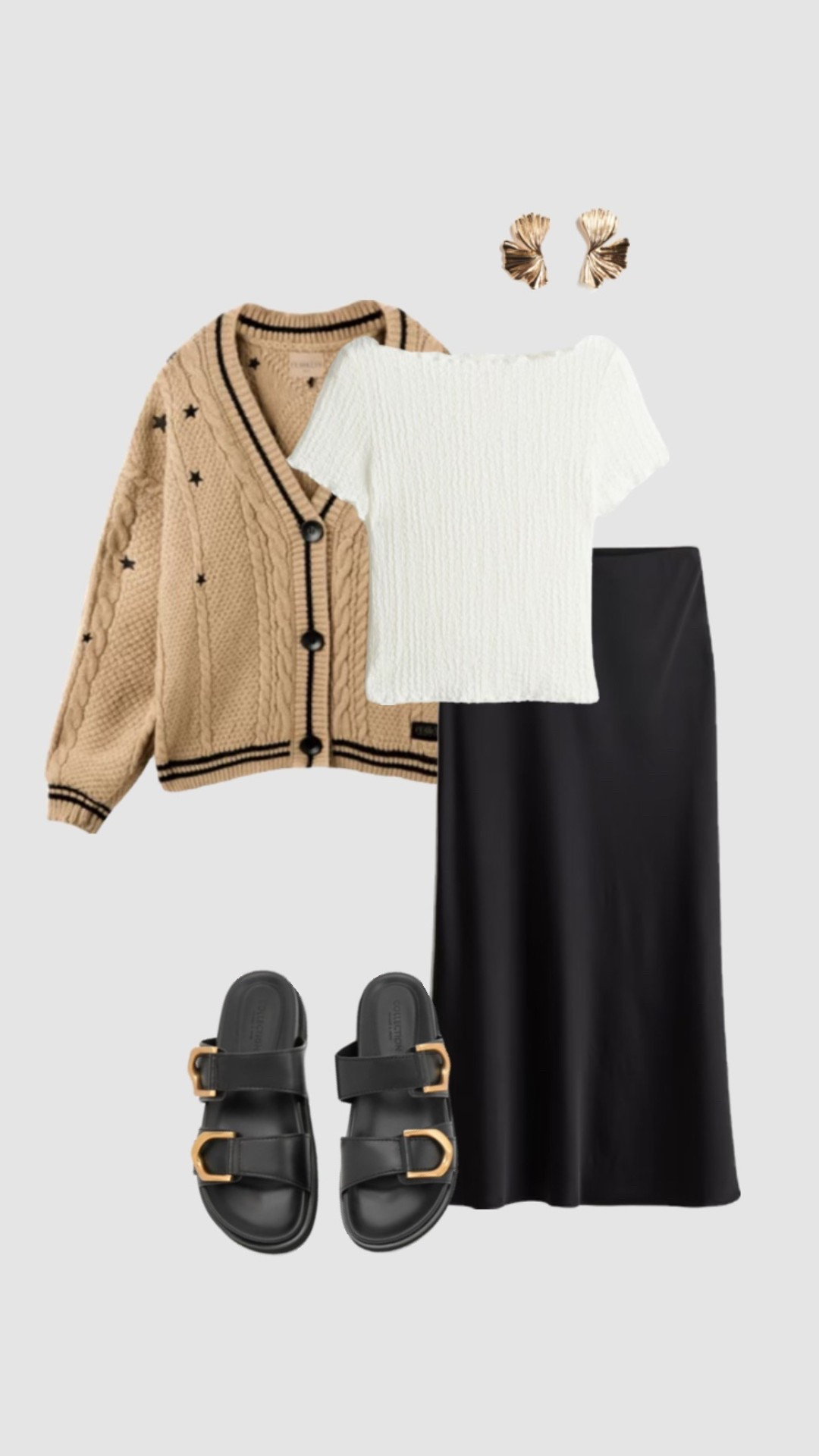 Get 15% off Charles & Keith with code - COMAMBW15-ISMQW9CEVA

Taylor Swift Fearless Cardigan Outfit Ideas 

• spring summer outfit black satin midi skirt black gold buckled sandals leather sliders smart casual workwear work outfit office date night dinner outfit folklore evermore the eras tour •  

#LTKspring #LTKworkwear #LTKAroundTheWorld