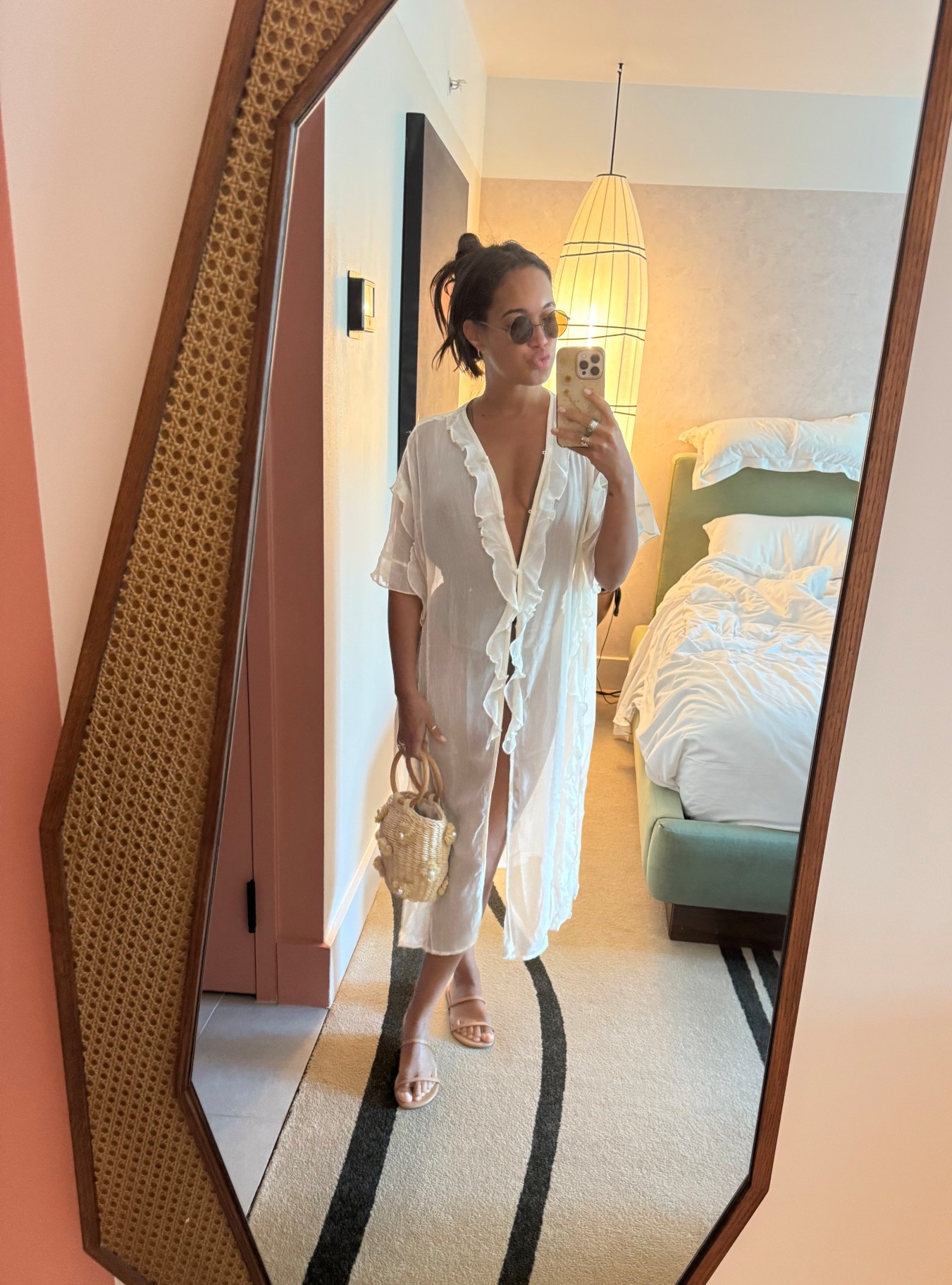 True to size! I’m wearing size small - 5’5” 125lbs! 

#LTKSwim #LTKTravel