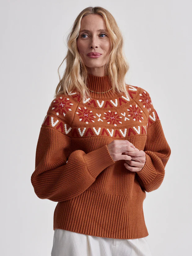 Bowen Fairisle Pullover | Varley US | Varley USA