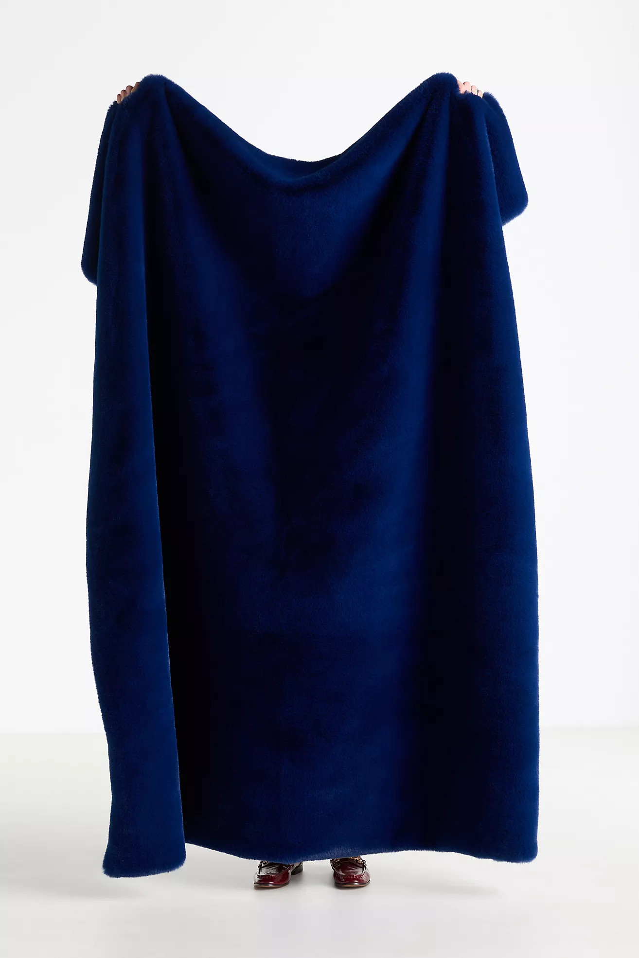 The Sophie Faux Fur Throw Blanket | Anthropologie (US)