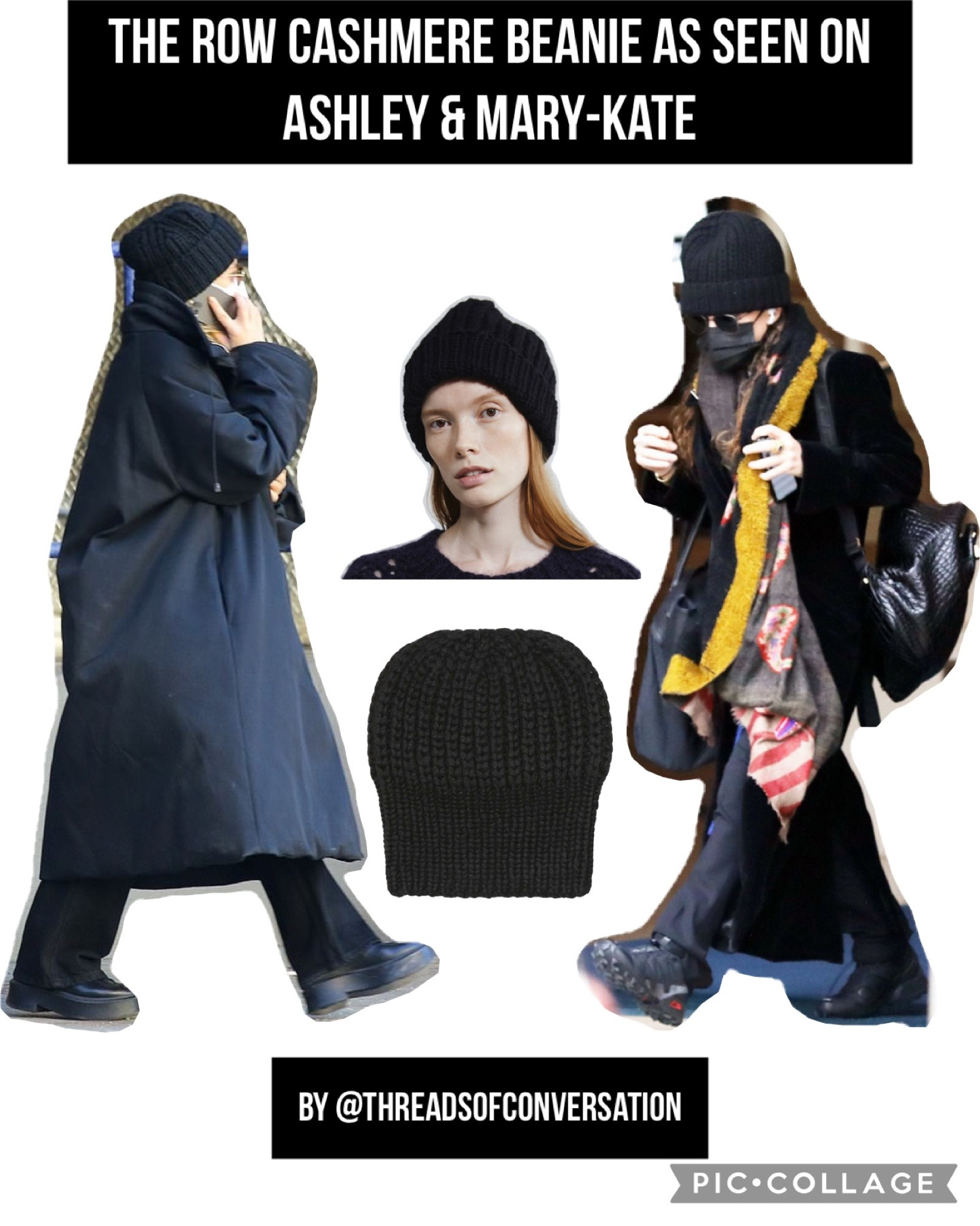 another popular beanie worn by Ashley and Mary-Kate, linking this black beanie by the row in my bio! 

#LTKGiftGuide #LTKSeasonal #LTKstyletip