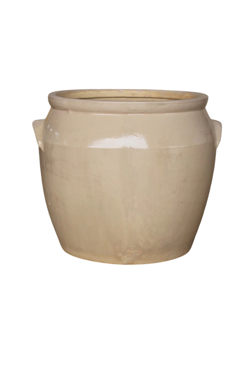 French Replica Cream Glazed Confit Crock Pot | By Luxe B Co. | Luxe B Co