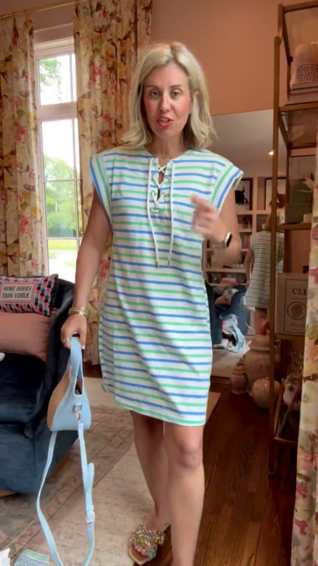 The perfect summer throw on & go dress. I’m in a small and size 7 sandal (size 1 down).

#LTKmomlife #LTKSeasonal #LTKOver40